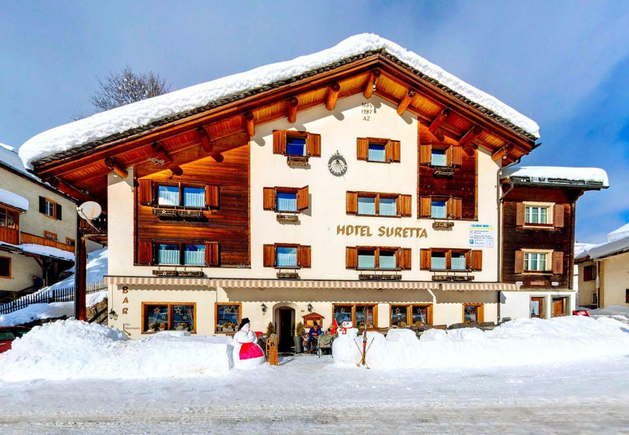 Hotel Suretta Splügen Buitenkant foto