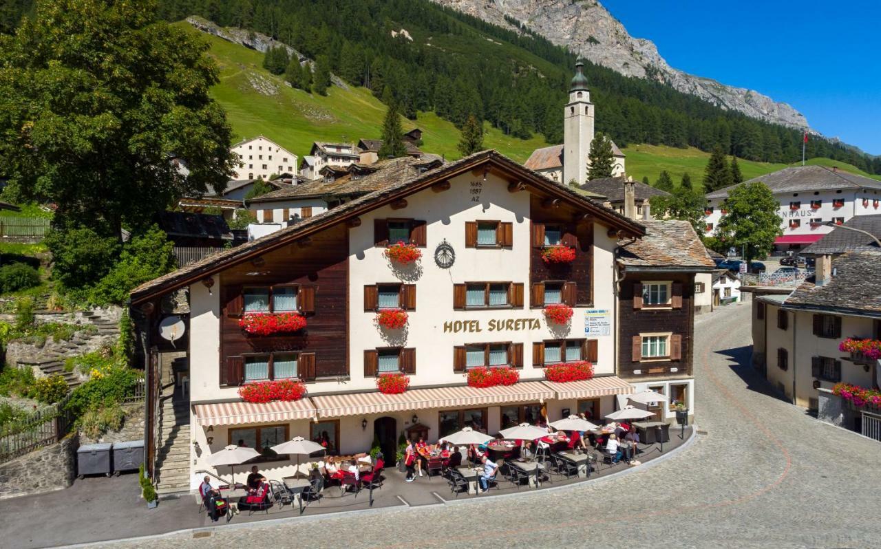 Hotel Suretta Splügen Buitenkant foto